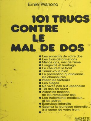 cover image of 101 trucs contre le mal de dos